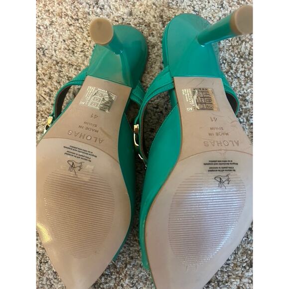 ALOHAS Daisy Mule in Green - Picture 4 of 6